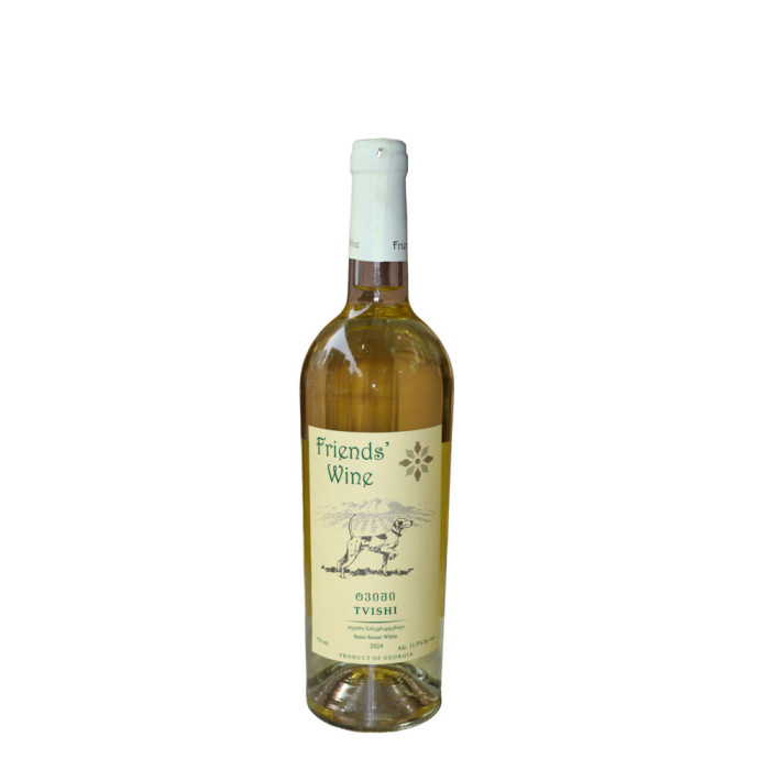 Friends' Wine Tvishi white semi-sweet 2024